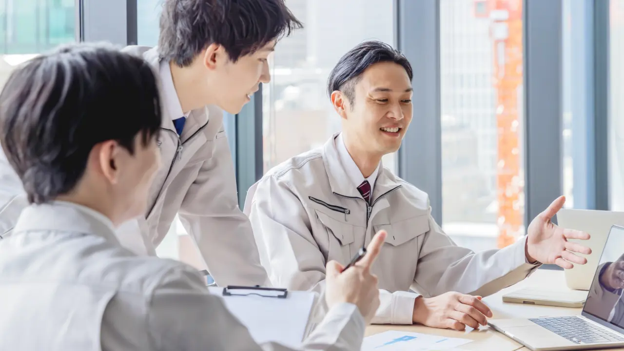 アフターフォローも同じ職人が担当！